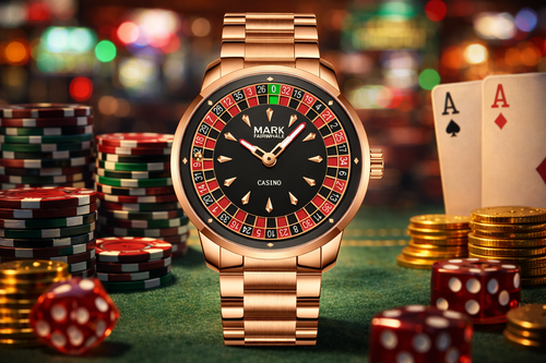 Mark Fairwhale Roulette Watch – Luxury Casino-Inspired Statement Timepiece