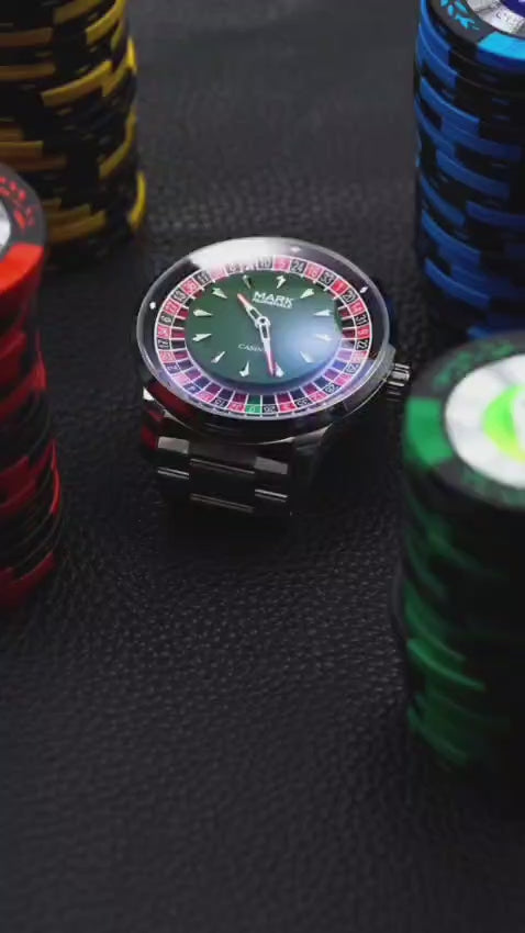 Mark Fairwhale Roulette Watch – Luxury Casino-Inspired Statement Timepiece