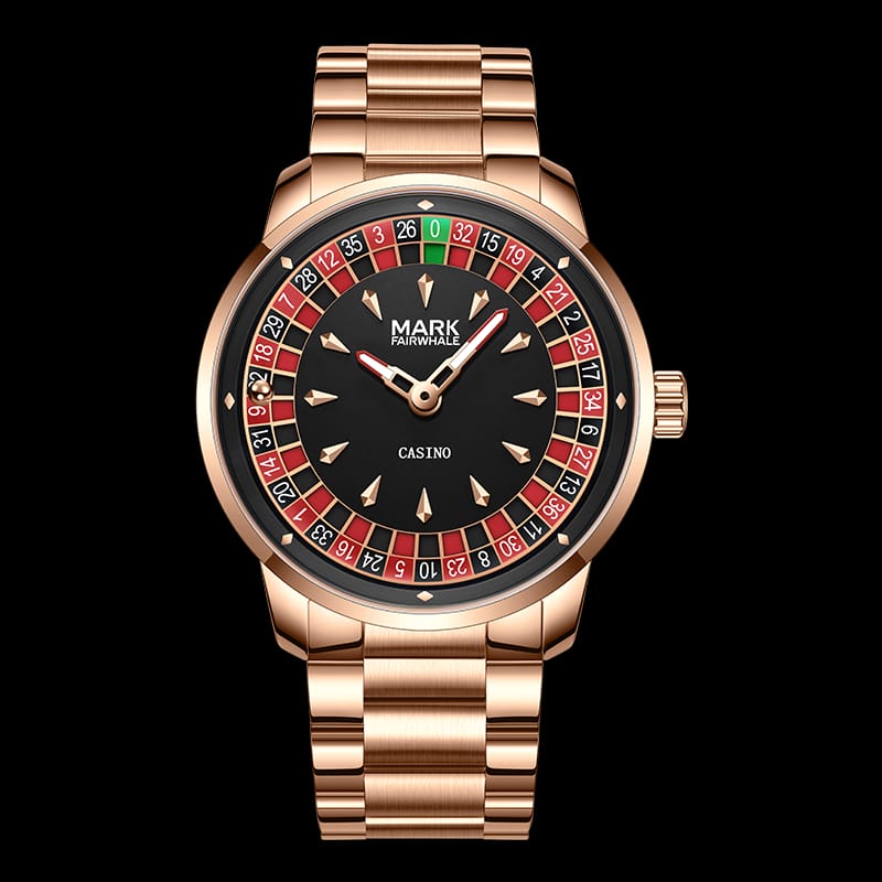 Mark Fairwhale Roulette Watch – Luxury Casino-Inspired Statement Timepiece